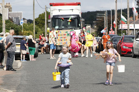 Kirkcudbright Parade August 2025 